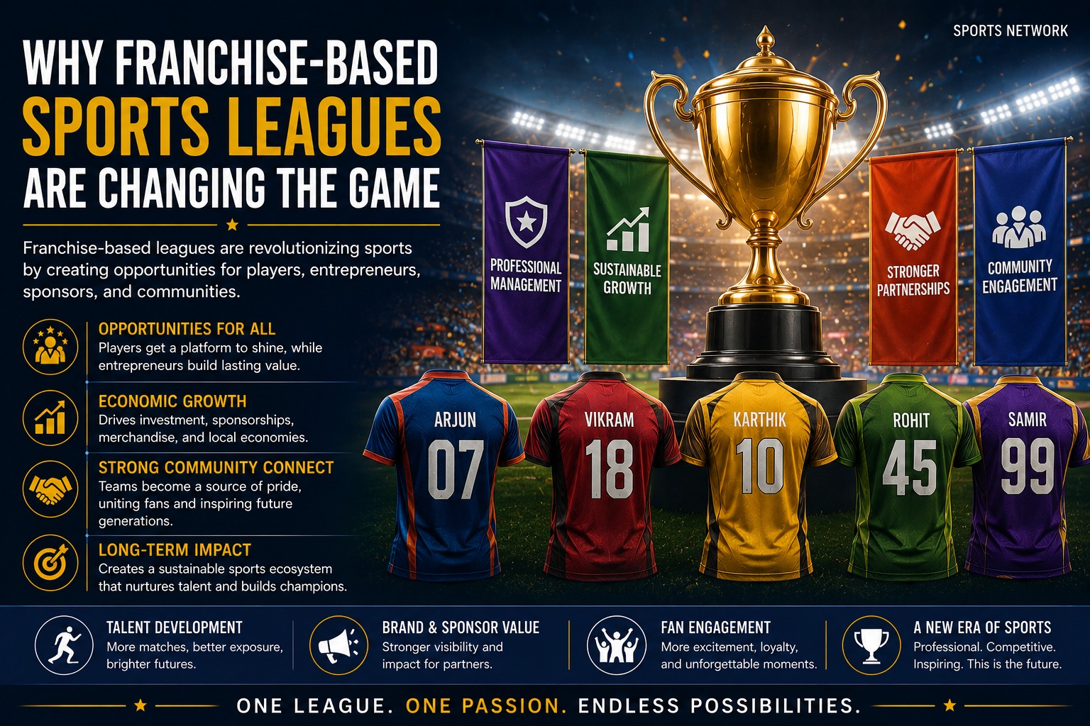 Why Franchise-Based Sports Leagues Are Changing the Game