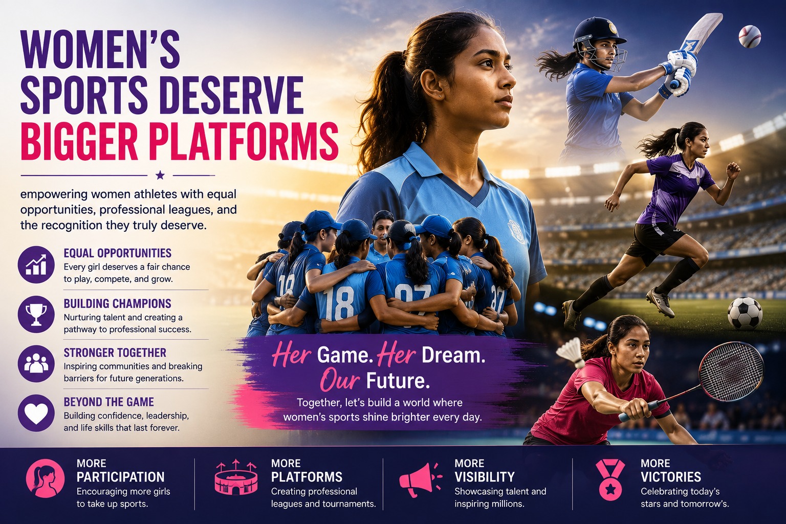 Women's Sports Deserve Bigger Platforms