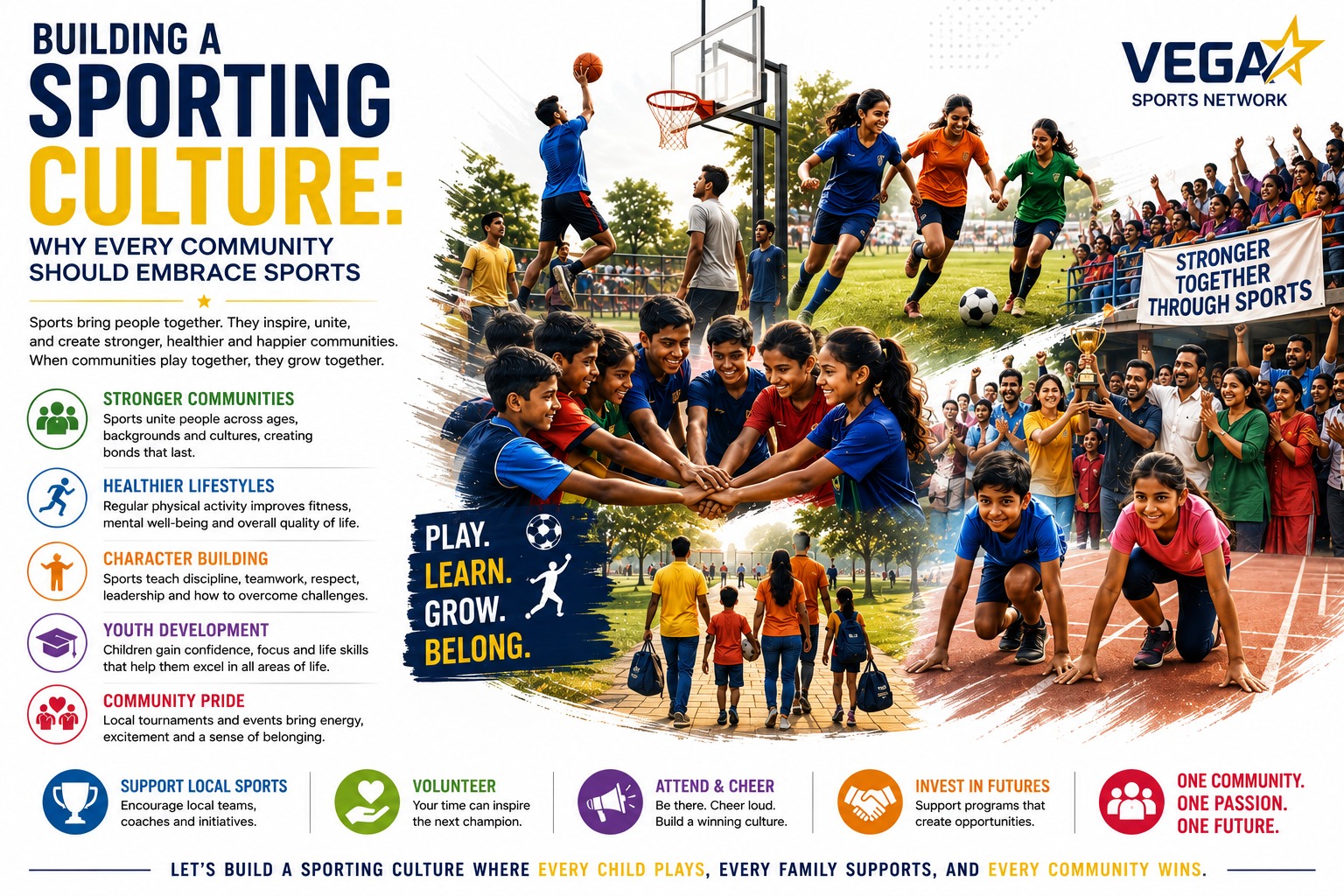 Building a Sporting Culture: Why Every Community Should Embrace Sports.