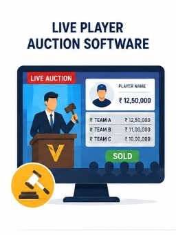 Live Player Auction Software