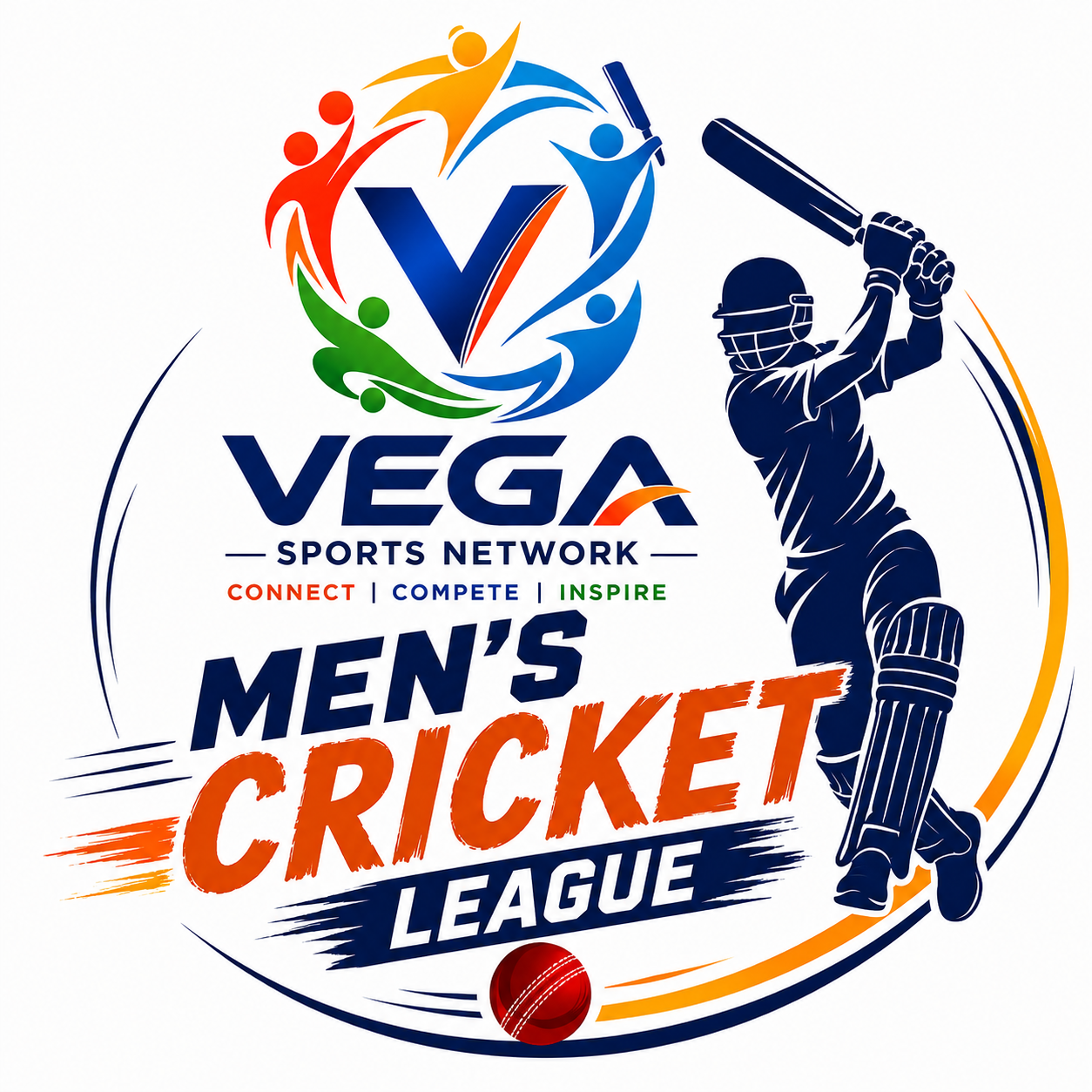 VEGA MEN'S CRICKET LEAGUE Logo
